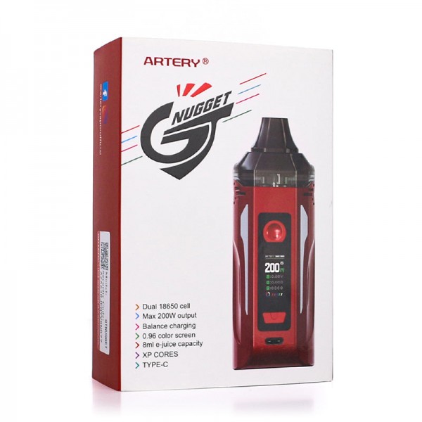 Artery Nugget GT Dual 18650 Pod Mod Kit