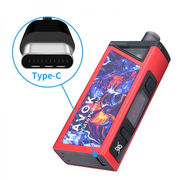 Uwell Havok V1 65W Pod Mod Kit 1800mAh