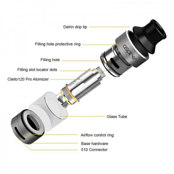 Aspire Cleito 120 Pro Sub Ohm Tank