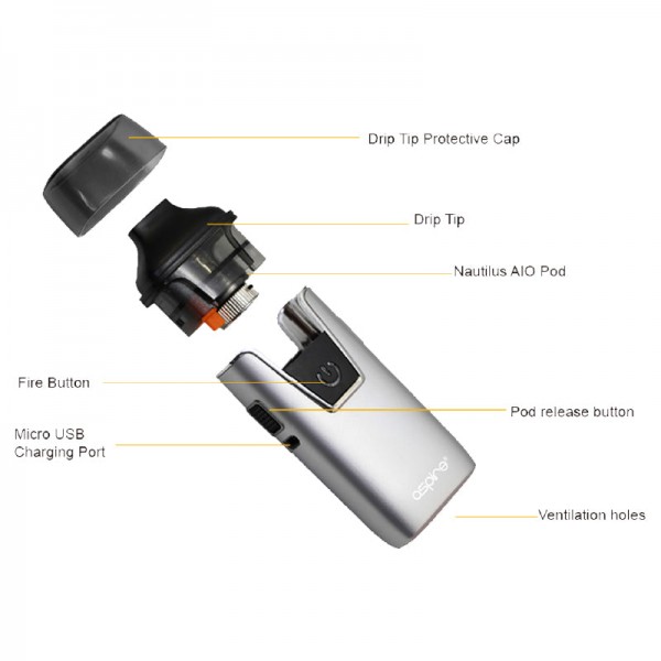 Aspire Nautilus All-In-One Kit 1000mah