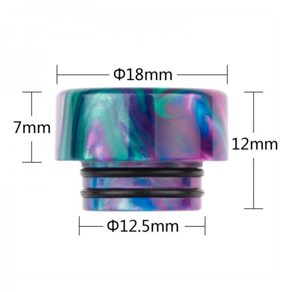 REEWAPE AS265 Resin 810 Drip tip