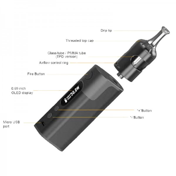 Aspire Zelos 50W 2.0 Kit