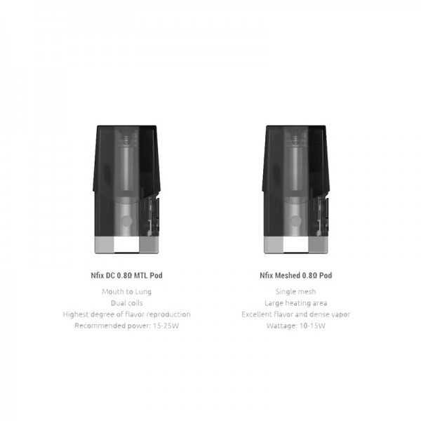 SMOK Nfix Replacement Pods 3pcs