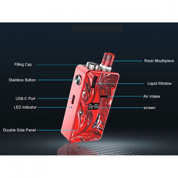 HUGO Vapor Kylin 30W Pod Mod Kit 1000mah