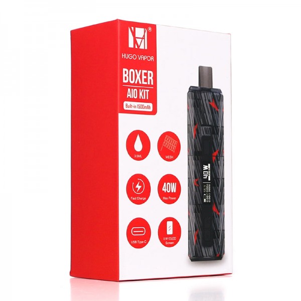 Hugo Vapor Boxer AIO 40W Pod System Kit 1500mAh