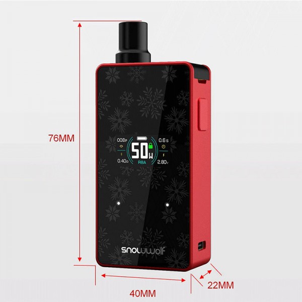 Snowwolf P50 Pod System Kit 1250mAh